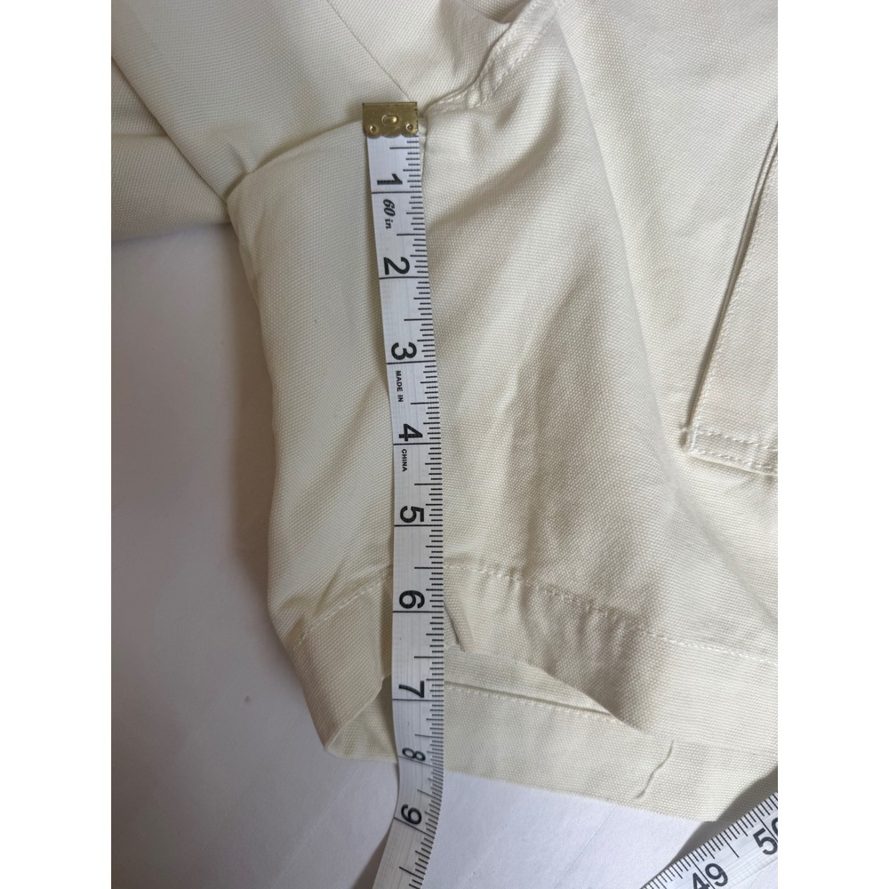 Columbia PFG Mens Fossil Beige Cotton Canvas Fishing Shorts UPF 50 Size M 7in - Picture 6 of 9